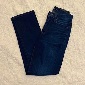 Lucky Brand High Rise, Straight Cut Jeans